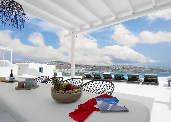 Aqua Blue By Whitelist Mykonos Villa *